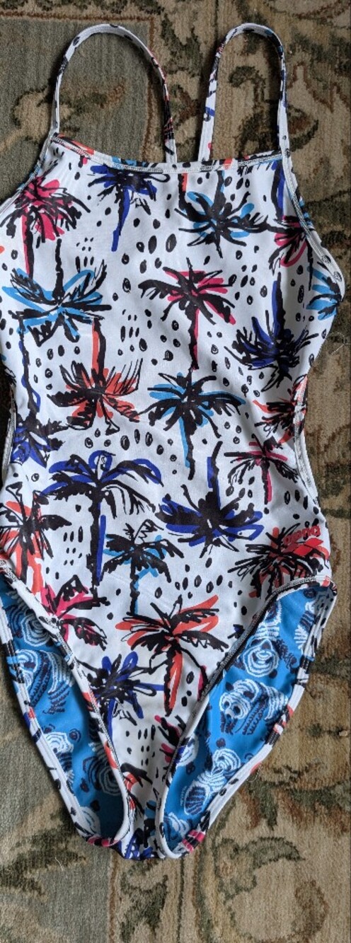 Arena Reversible Fixed Back One-Piece Swimsuit